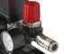 FIAC SUPERSILENT 24/1 - Compressore aria elettrico monofase silenziato, oil-less - Motore 1 HP - 24 lt