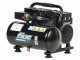 FIAC SUPERSILENT 6/1 - Compressore aria elettrico portatile monofase silenziato, oil-less - Motore 1 HP - 6 lt