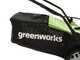 Greenworks G40LM35K2 - Tagliaerba a batteria - 40V/2Ah - Taglio 35 cm