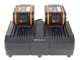 Worx Nitro WG471E - Spazzaneve a batteria -  40V - 2x 4Ah