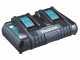 Caricabatterie doppio Makita DC18RD