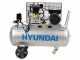 Hyundai MB2065/100L - Compressore aria elettrico a cinghia - Motore 3 HP - 100 lt - 8 bar