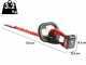Blue Bird HT 22-60 - Tagliasiepi a batteria 21V/5Ah - Lama da 60 cm 