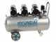 Hyundai 3X4J-750-100L - Compressore aria elettrico - carrellato 100lt