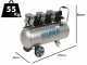 Hyundai 3X4J-750-100L - Compressore aria elettrico - carrellato 100lt
