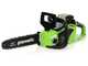Greenworks GD40CS15K4 - Elettrosega a batteria 40V 4Ah - Lama da 35cm