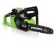 Greenworks GD40CS15K4 - Elettrosega a batteria 40V 4Ah - Lama da 35cm