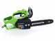 Greenworks GD48TCS - Elettrosega a batteria - 48V - Lama da 30cm - SENZA BATTERIE E CARICABATTERIE