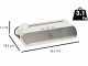Tre Spade Takaje VacuumMachine Bianca - Macchina sottovuoto - Barra saldante da 33cm