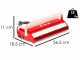 Tre Spade Takaje VacuumMachine Rossa - Macchina sottovuoto - Barra saldante da 33cm