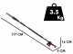 Blue Bird PCS 22-10 - Potatore telescopico a batteria - 2 x 21V 5Ah