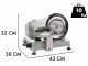 Celme ALFA 220 - Affettatrice con lama in acciaio 220 mm