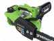 Greenworks GD48TCS - Elettrosega a batteria 48V 2Ah - Lama da 30cm