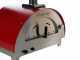 Forno a gas per pizza da esterno Rosso - per 1 pizza