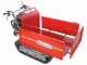 GeoTech-Pro GeoPorter 630E Hydro - Motocarriola cingolata cassone estensibile idraulico 600Kg