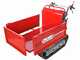 GeoTech-Pro GeoPorter 630E Hydro - Motocarriola cingolata cassone estensibile idraulico 600Kg