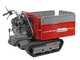 GeoTech-Pro GeoPorter 630E Hydro - Motocarriola cingolata cassone estensibile idraulico 600Kg