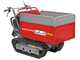 GeoTech-Pro GeoPorter 630E Hydro - Motocarriola cingolata cassone estensibile idraulico 600Kg