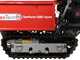 GeoTech-Pro GeoPorter 630E Hydro - Motocarriola cingolata cassone estensibile idraulico 600Kg