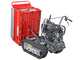 GeoTech-Pro GeoPorter 630E Hydro - Motocarriola cingolata cassone estensibile idraulico 600Kg