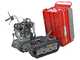 GeoTech-Pro GeoPorter 630E Hydro - Motocarriola cingolata cassone estensibile idraulico 600Kg