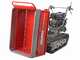 GeoTech-Pro GeoPorter 630E Hydro - Motocarriola cingolata cassone estensibile idraulico 600Kg