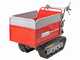 GeoTech-Pro GeoPorter 630E Hydro - Motocarriola cingolata cassone estensibile idraulico 600Kg