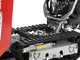 GeoTech-Pro GeoPorter 630D Hydro - Motocarriola cingolata cassone dumper idraulico 600Kg