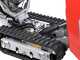 GeoTech-Pro GeoPorter 630D Hydro - Motocarriola cingolata cassone dumper idraulico 600Kg