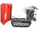GeoTech-Pro GeoPorter 630D Hydro - Motocarriola cingolata cassone dumper idraulico 600Kg