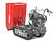 GeoTech-Pro GeoPorter 630D Hydro - Motocarriola cingolata cassone dumper idraulico 600Kg