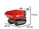GeoTech-Pro GeoPorter 630D Hydro - Motocarriola cingolata cassone dumper idraulico 600Kg