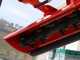 Trinciaerba per trattore Fu Top 138 M - Serie leggera - Spostamento manuale - Presa di forza antioraria (Rotazione a sinistra)