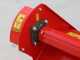 Trinciaerba per trattore Fu Top 164 M - Serie leggera - Spostamento manuale - Presa di forza antioraria (Rotazione a sinistra)