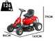 Troy-Bilt TB 76T-S - Trattorino tagliaerba - con scarico laterale - Motore da 382cc