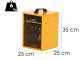 Master B 3.3 EPB - Generatore di aria calda elettrico con ventilatore - 3.3 kw