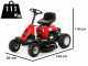 Troy-Bilt TB 60T-S SELECT - Trattorino tagliaerba - con scarico laterale - Motore da 196cc - Avviamento elettrico