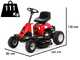 Troy-Bilt TB 60T-S SELECT - Trattorino tagliaerba - con scarico laterale - Motore da 196cc