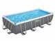 Bestway Power Steel Rettangolare 56466 - 594x274x122 cm - Piscina fuori terra