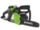 Greenworks GD48CS36K4 - Elettrosega a batteria 48V 4Ah - Lama da 36cm