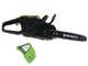 Greenworks GD48CS36K4 - Elettrosega a batteria 48V 4Ah - Lama da 36cm