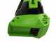 Greenworks GD40PSHK2 - Potatore/Tagliasiepi su asta di prolunga - 2 x 2Ah 40V