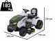 EGO TR4201 E - Trattorino tagliaerba a batteria - 56V/40Ah