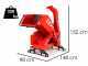 GTM Professional GTS 1800 PTO - Biotrituratore a trattore - Rotore a rullo
