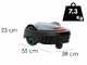 PROMO Gardena Smart SILENO City 250 - Robot rasaerba - Gestione con Gardena Smart App - Larghezza di taglio 16 cm
