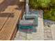 Gardena AquaBrush Patio 03/18V P4A Solo - Lavapavimenti a batteria - SENZA BATTERIE E CARICABATTERIE
