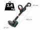 Gardena AquaBrush Patio 03/18V P4A - Lavapavimenti a batteria - con starter kit 18V - 2.5Ah