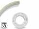 Tubo di pescaggio spiralato trasparente in PVC per alimenti &Oslash; 30 mm - metri 5