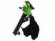 Greenworks GD40BVII - Soffiatore aspiratore a batteria - SENZA BATTERIA E CARICABATTERIE