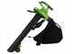 Greenworks GD40BVII - Soffiatore aspiratore a batteria - SENZA BATTERIA E CARICABATTERIE
